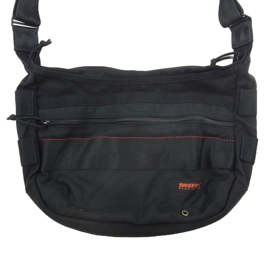 BRIEFING ブリーフィング USA製 WIDE DAY TRIPPER ショルダー バッグ ブラック系【中古】