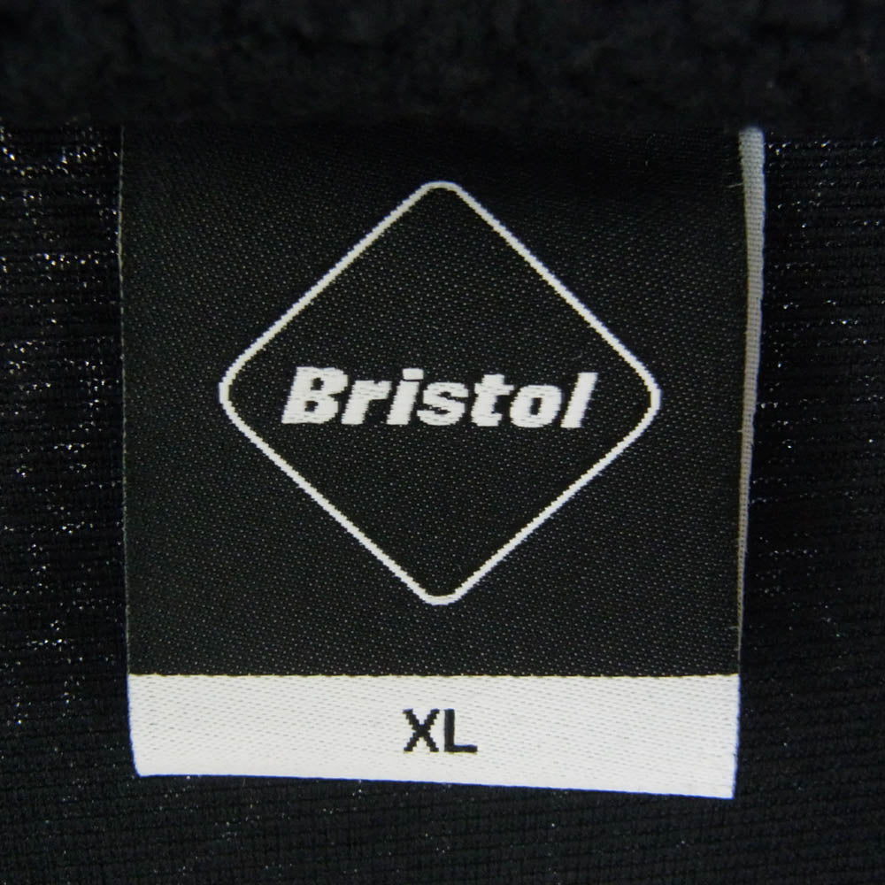 F.C.R.B. エフシーアールビー FCRB-242058 POLARTEC SHEARLING JERSEY LINER BLOUSON  ポーラテック シャーリング ジャージー フリース ジャケット ブルゾン ブラック系 XL【新古品】【未使用】【中古】