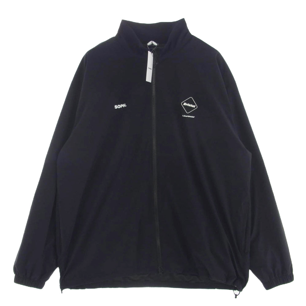 F.C.R.B. エフシーアールビー FCRB-240055 VENTILATION LOGO TRAINING JACKET ベンチレーション ロゴ トレーニング ジャケット ブラック系 XL【中古】