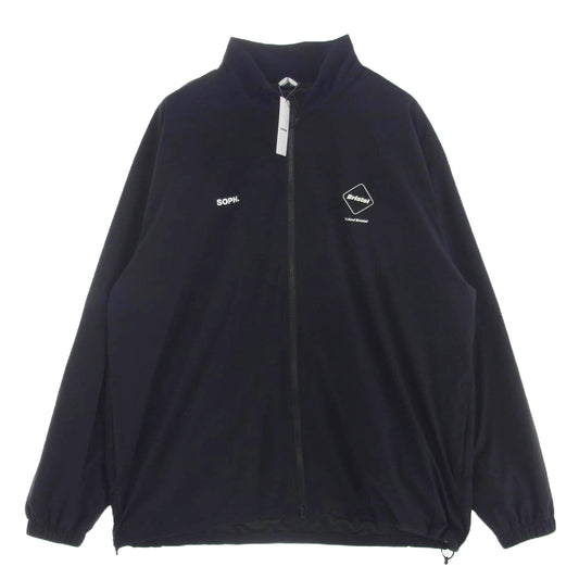 F.C.R.B. エフシーアールビー FCRB-240055 VENTILATION LOGO TRAINING JACKET ベンチレーション ロゴ トレーニング ジャケット ブラック系 XL【中古】