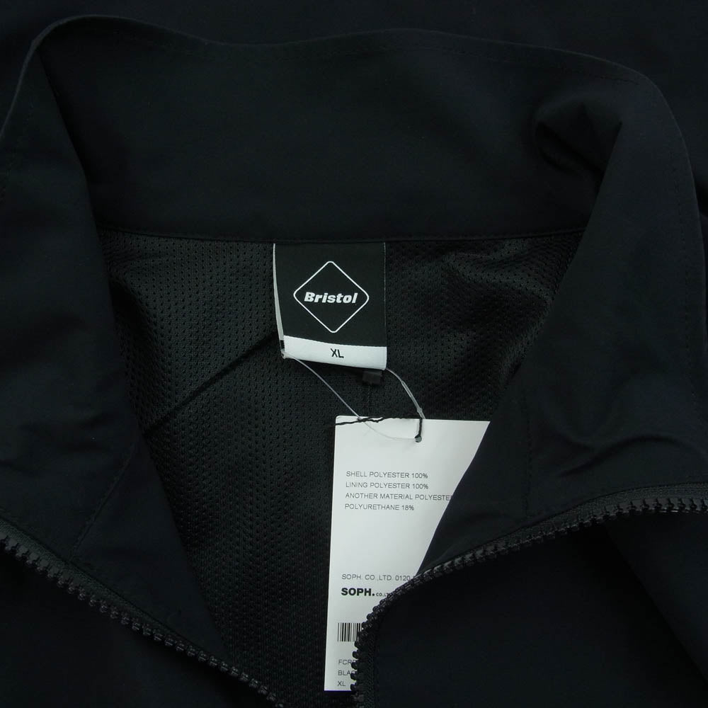 F.C.R.B. エフシーアールビー FCRB-240055 VENTILATION LOGO TRAINING JACKET ベンチレーション ロゴ トレーニング ジャケット ブラック系 XL【中古】