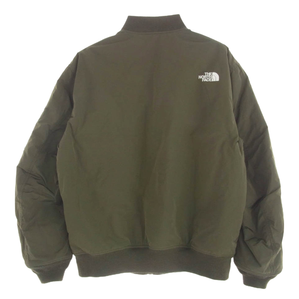 THE NORTH FACE ノースフェイス NY82030R Q3 JACKET 中綿 ボンバー ジャケット カーキ系 L【中古】