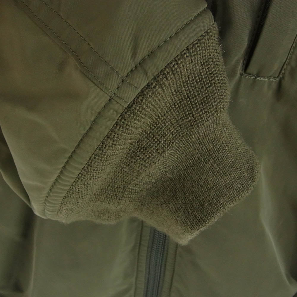 THE NORTH FACE ノースフェイス NY82030R Q3 JACKET 中綿 ボンバー ジャケット カーキ系 L【中古】