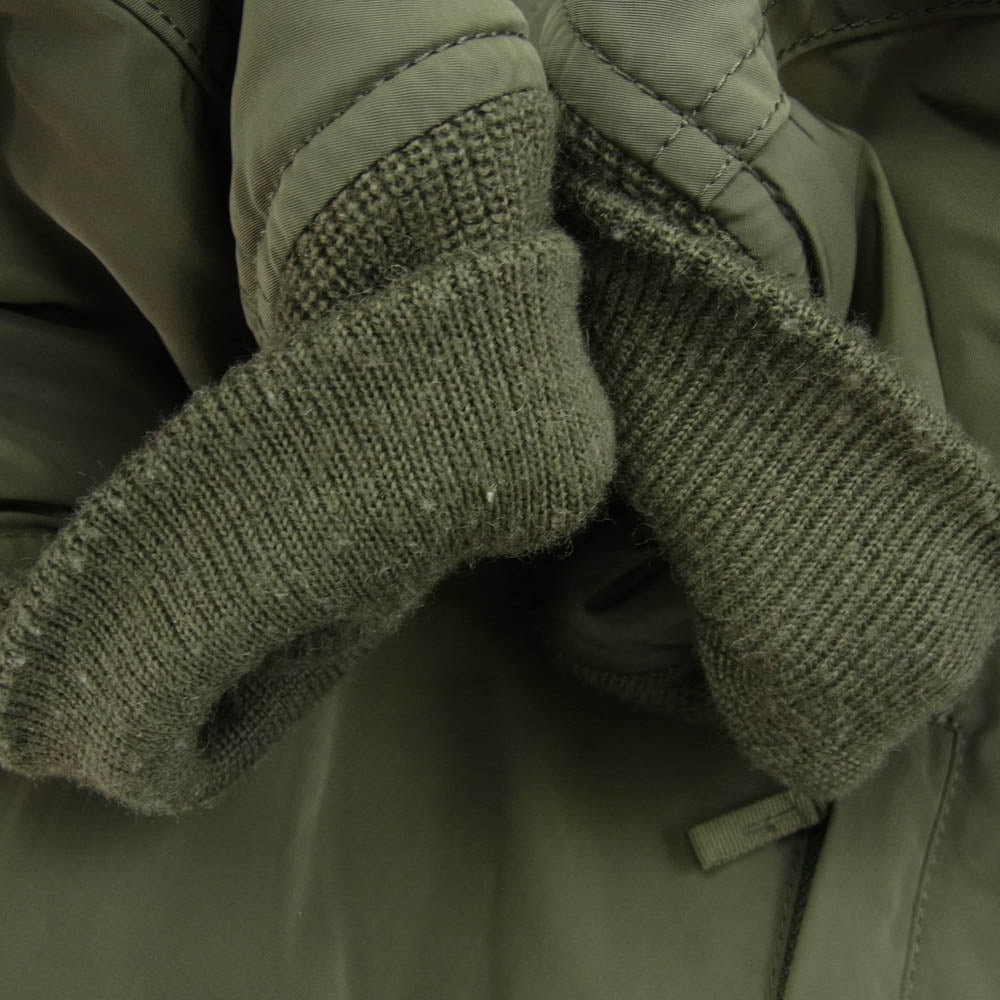 THE NORTH FACE ノースフェイス NY82030R Q3 JACKET 中綿 ボンバー ジャケット カーキ系 L【中古】