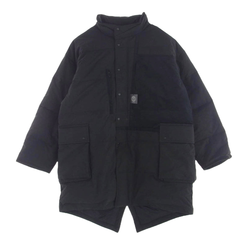 PORTER CLASSIC ポータークラシック PC-026-1984-10-2 WEATHER DOWN MILITARY COAT ウェザー ダウン ミリタリー コート ジャケット ブラック系 2【新古品】【未使用】【中古】