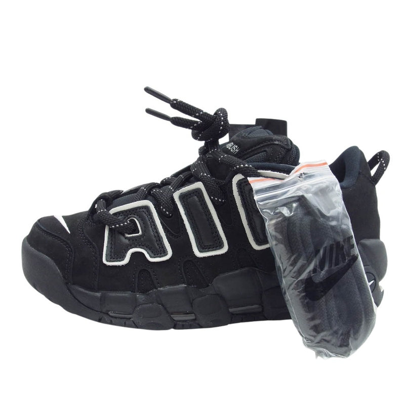 NIKE ナイキ FB1299-001 AMBUSH アンブッシュ AIR MORE UPTEMPO LOW SP エアモアアップテンポ ローカット スニーカー ブラック系 26cm【中古】