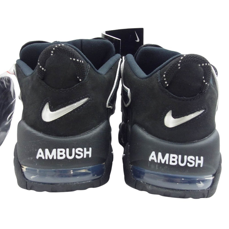 NIKE ナイキ FB1299-001 AMBUSH アンブッシュ AIR MORE UPTEMPO LOW SP エアモアアップテンポ ローカット スニーカー ブラック系 26cm【中古】