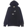 Supreme シュプリーム 18AW COMME des GARCONS SHIRT Split Box Logo Hooded Sweatshirt コムデギャルソン スプリット ボックスロゴ スウェット プルオーバー パーカー ブラック系 M【中古】