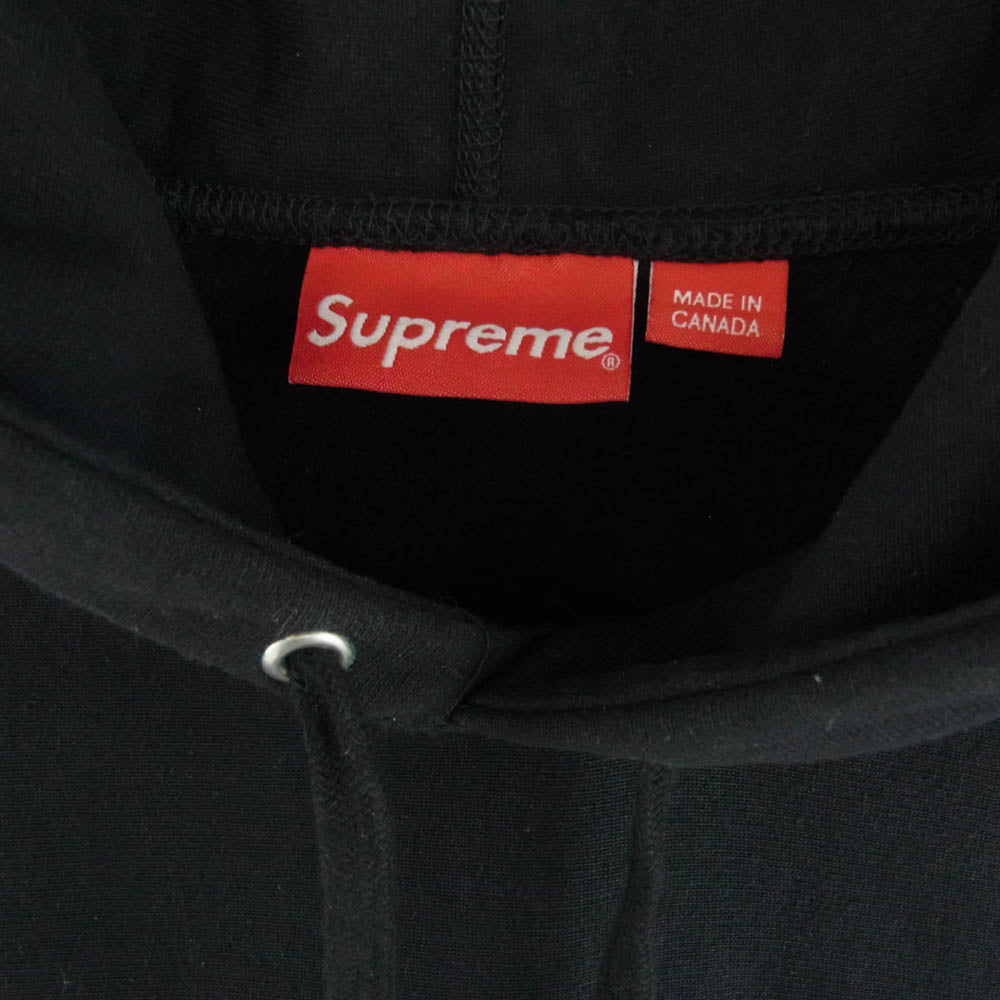 Supreme シュプリーム 19AW Bandana Box Logo Hooded Sweatshirt バンダナ ボックスロゴ プルオーバー パーカー ブラック系 M【中古】