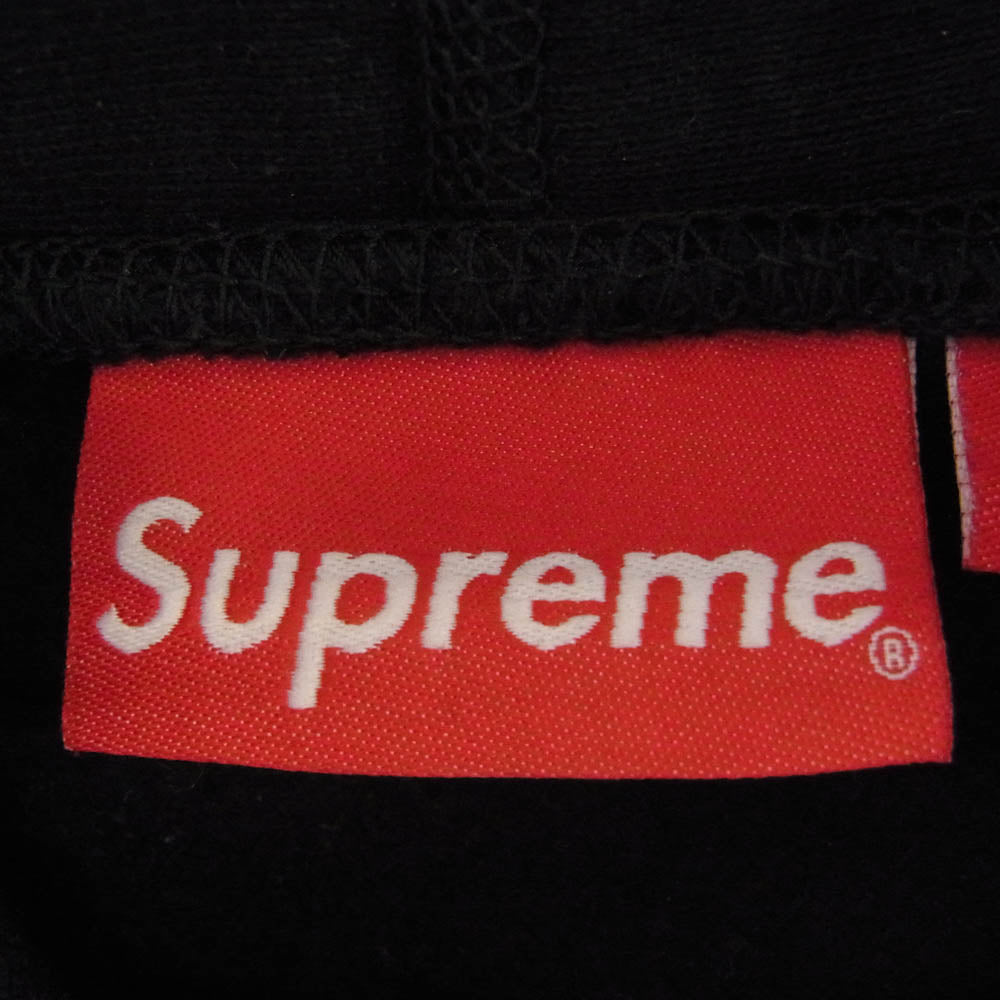 Supreme シュプリーム 19AW Bandana Box Logo Hooded Sweatshirt バンダナ ボックスロゴ プルオーバー パーカー ブラック系 M【中古】