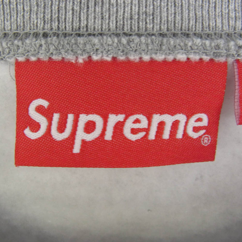 Supreme シュプリーム 22AW Box Logo Crewneck ボックスロゴ クルーネック スウェット トレーナー グレー系 M【極上美品】【中古】