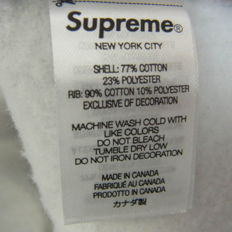 Supreme シュプリーム 22AW Box Logo Crewneck ボックスロゴ クルーネック スウェット トレーナー グレー系 M【極上美品】【中古】