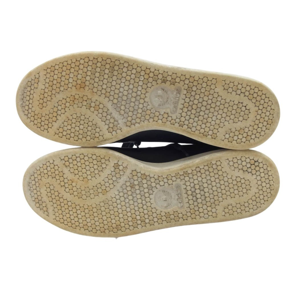 adidas アディダス S79346　 × HYKE ハイク ミッドカット スニーカー ネイビー系 28.5cm【中古】