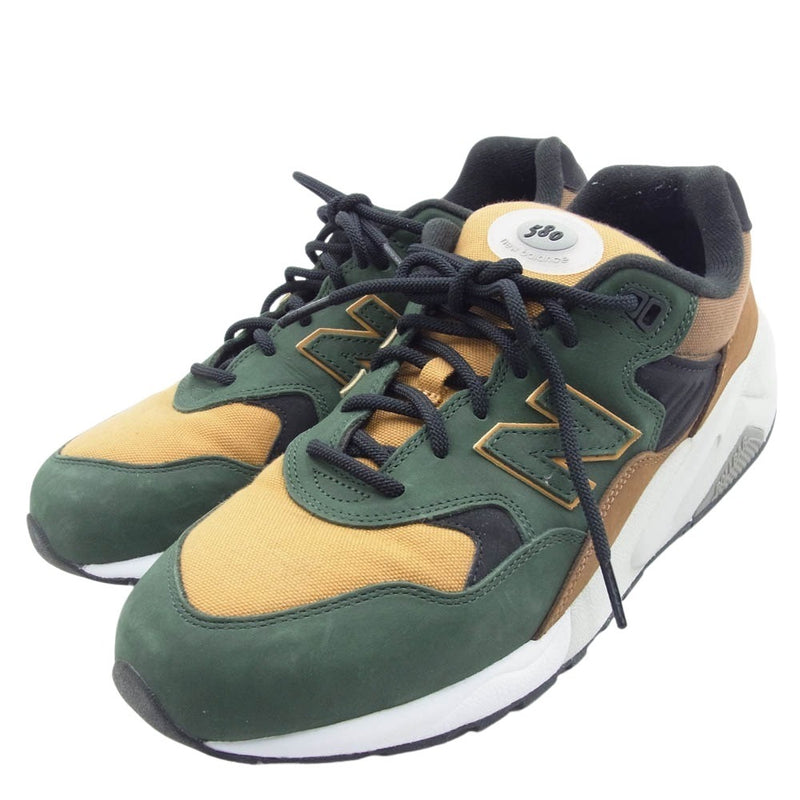 NEW BALANCE ニューバランス MT580GB2　 × mita sneakers ミタスニーカーズ 580 OG Combo コンボ スニーカー カーキ系 ブラウン系 29cm【中古】