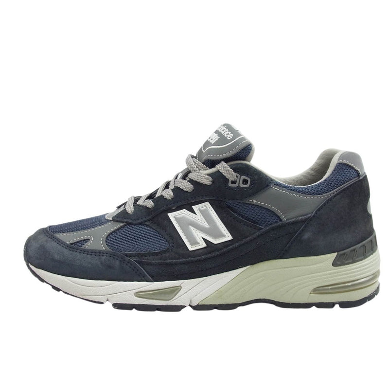 NEW BALANCE ニューバランス M991NV イングランド製 ローカットスニーカー ネイビー系 26.0cm【中古】