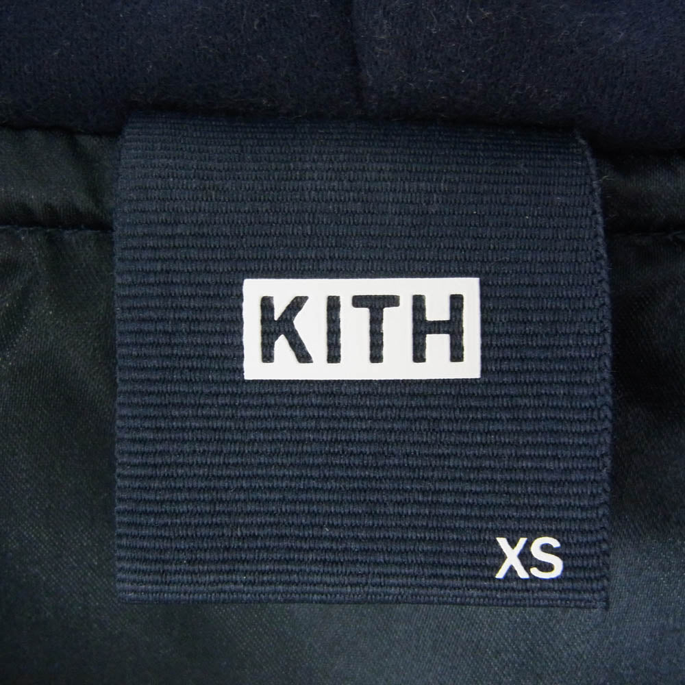 KITH キス KHM010367 Gorman Jacket ゴーマン ジャケット フーディ スタジャン ネイビー系 XS【中古】