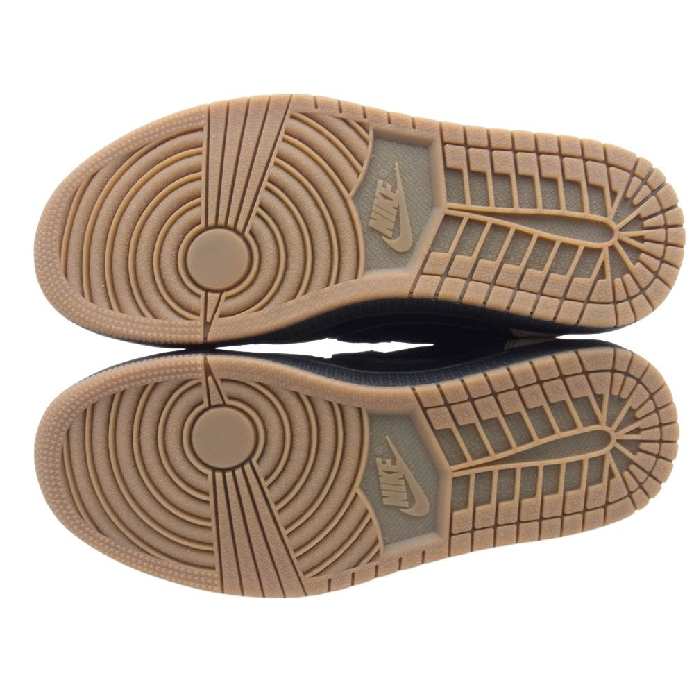 NIKE ナイキ DN3400-001 × Sole Fly Air Jordan 1 Low ソールフライ エアジョーダン1 ロー ブラック系 レッド系 26.0cm【新古品】【未使用】【中古】