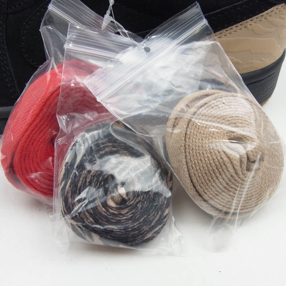 NIKE ナイキ DN3400-001 × Sole Fly Air Jordan 1 Low ソールフライ エアジョーダン1 ロー ブラック系 レッド系 26.0cm【新古品】【未使用】【中古】