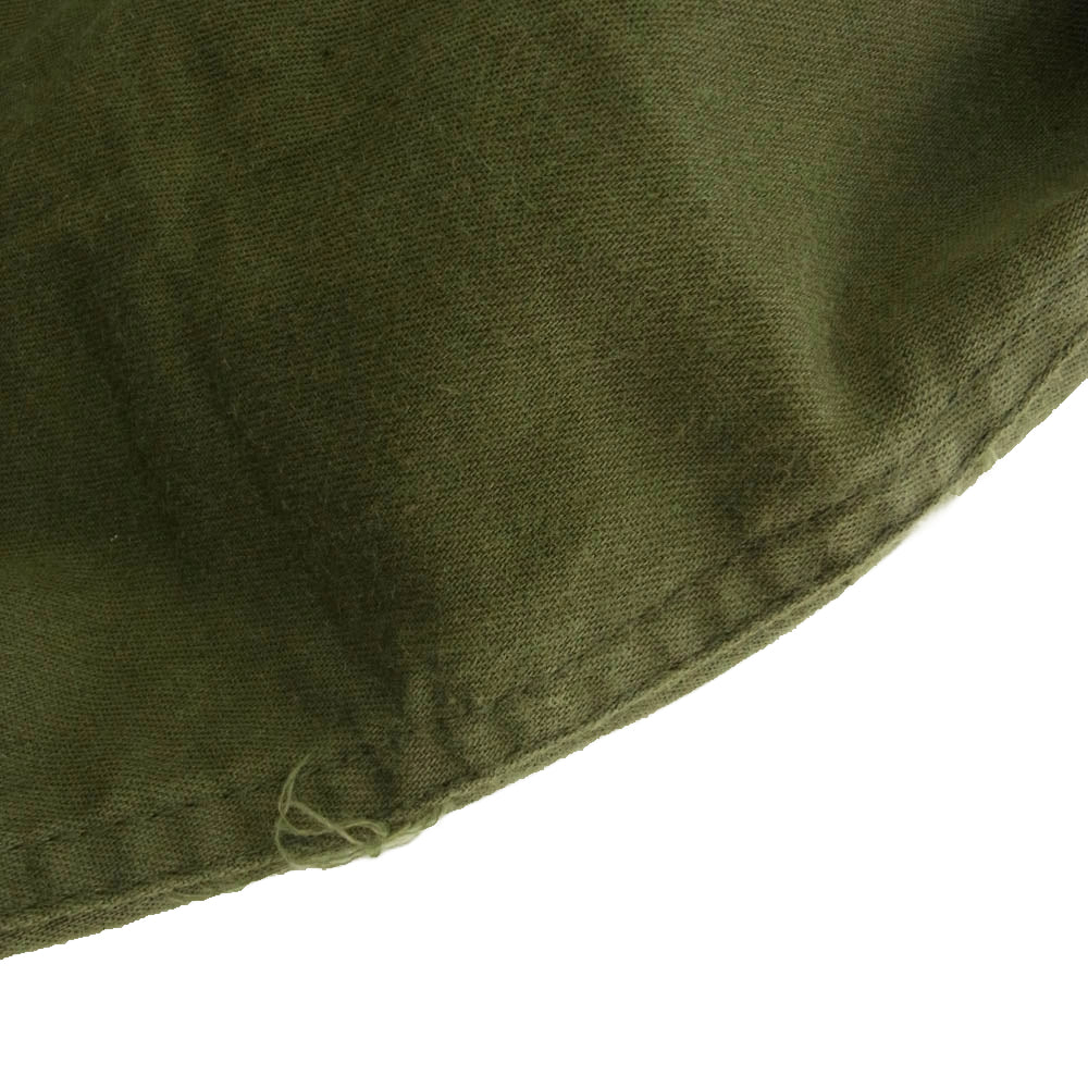 ヴィンテージ DLA100-78-C-1233 US ARMY 米軍 実物 78年製 Gibraltar Industries chemical protective pant ミリタリー パンツ カーキ系 L【中古】