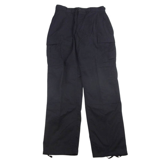 ヴィンテージ SP0100-97-D-CB10 US ARMY 米軍 実物 97年製  BDU PANTS ミリタリー カーゴ パンツ ダークネイビー系 W27【中古】