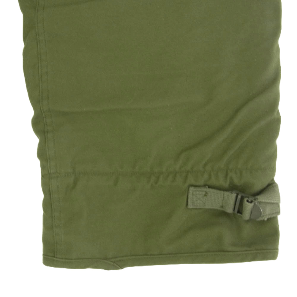 ヴィンテージ DLA100-78-C-1015 海軍 USN 実物 78年製 70s A-2 デッキパンツ カーキ系 S【中古】