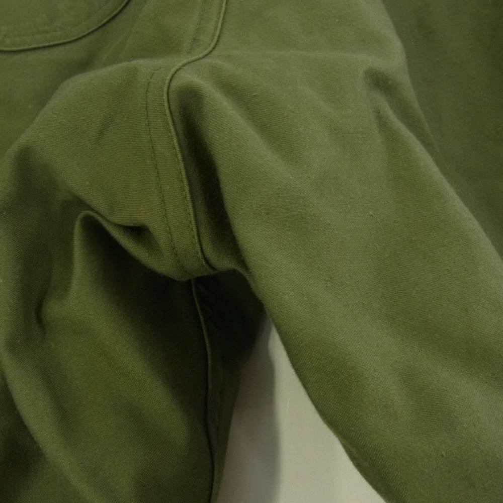 ヴィンテージ DLA100-78-C-1015 海軍 USN 実物 78年製 70s A-2 デッキパンツ カーキ系 S【中古】