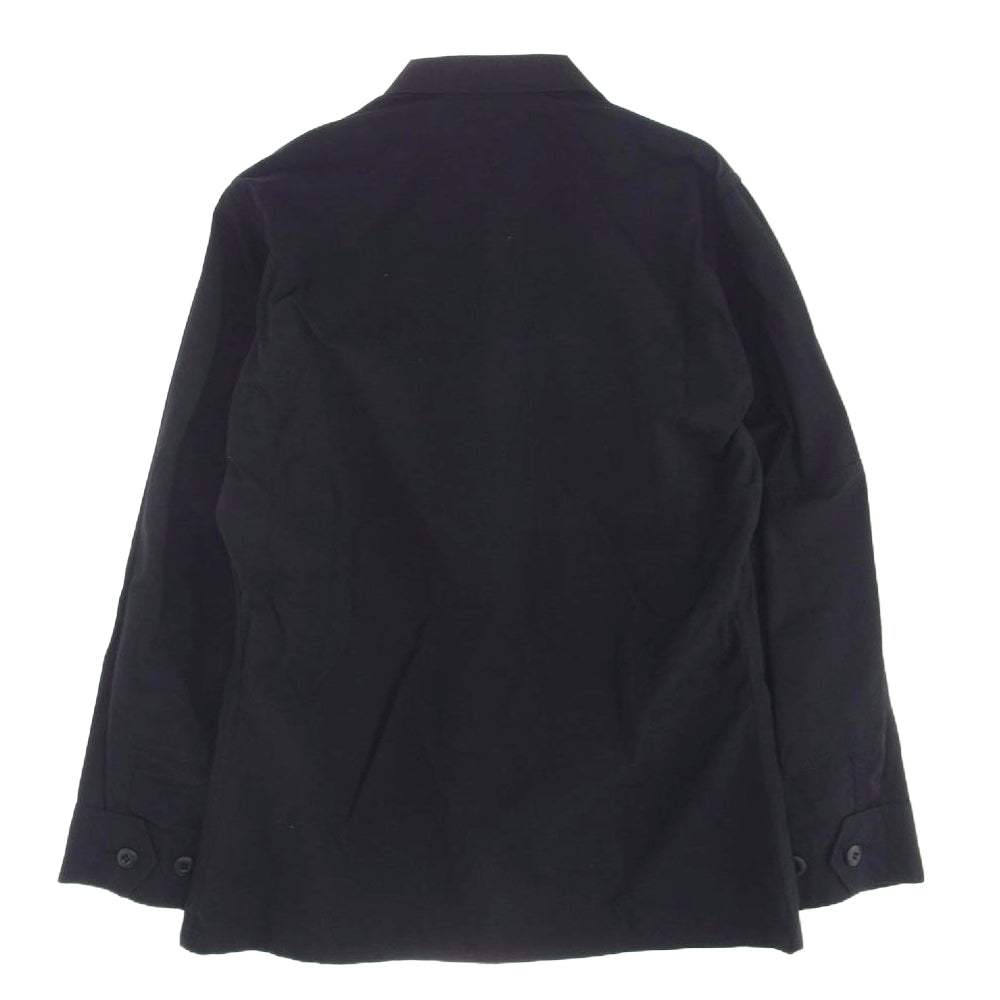 ヴィンテージ 8415-01-422-1990 US ARMY 米軍 実物 90s BDU JACKET ミリタリー フィールド ジャケット ブラック系 S【中古】