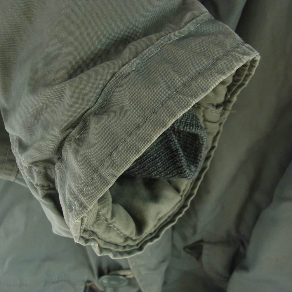 ヴィンテージ DLA100-78-C-0957 US ARMY 米軍 実物 78年製 LANCER CLOTHING N-3B フライト ジャケット カーキ系 M【中古】