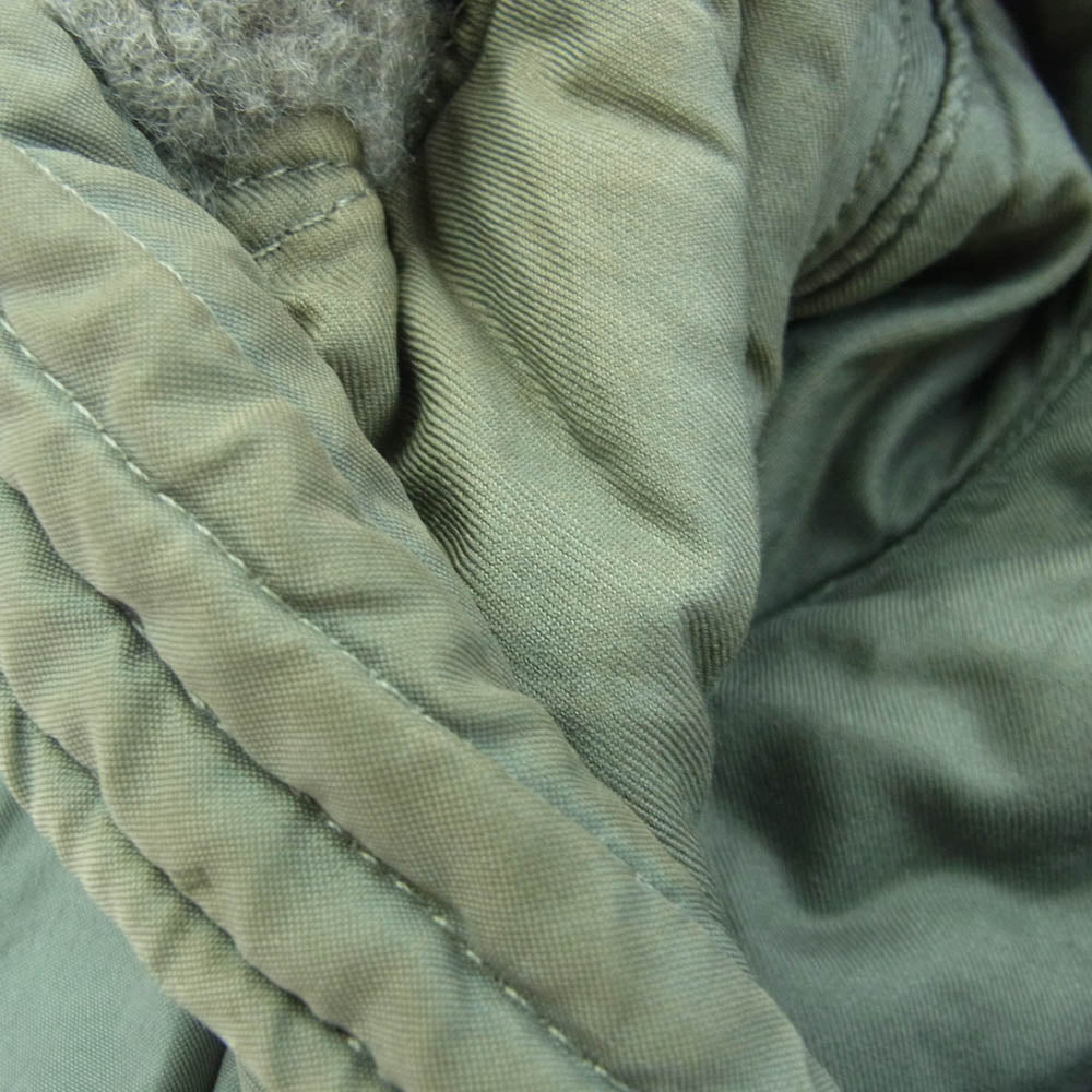 ヴィンテージ DLA100-78-C-0957 US ARMY 米軍 実物 78年製 LANCER CLOTHING N-3B フライト ジャケット カーキ系 M【中古】