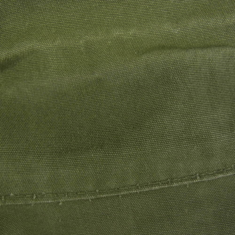ヴィンテージ DSA-100-69-C-0727 US ARMY 米軍 実物 00s 69年製 JUNGLE FATIGUE JACKET ジャングル ファティーグ ジャケット ノンリップ 3rd MODEL カーキ系【中古】