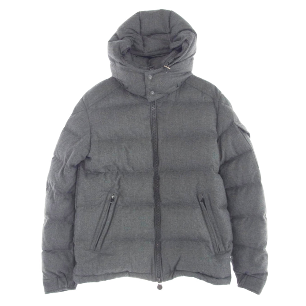 MONCLER モンクレール 18AW D20914033805 54272 Montgenevre モンジュネーブル ウール ダウンジャケット グレー系 1【中古】