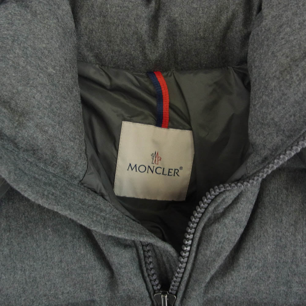 MONCLER モンクレール 18AW D20914033805 54272 Montgenevre モンジュネーブル ウール ダウンジャケット グレー系 1【中古】