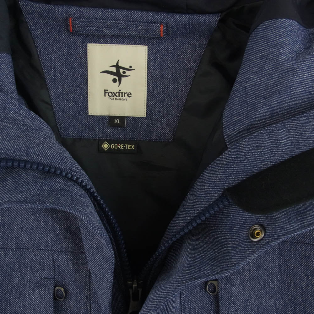 フォックスファイヤー 5113186 アクロムーブ DL ジャケット GORE-TEX ゴアテックス ナイロン ジャケット インディゴブルー系 XL インディゴブルー系 XL【中古】