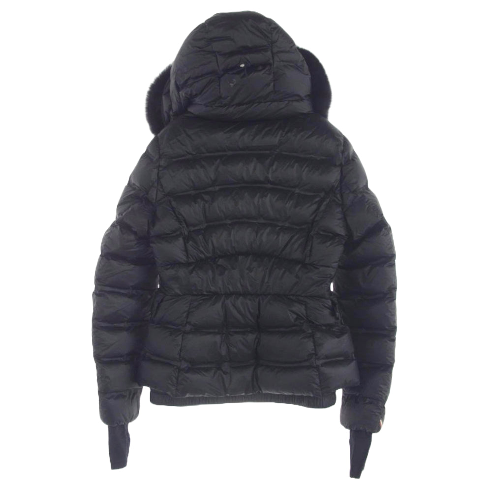 MONCLER モンクレール E20984535825 53071 grenoble  ARMOTECH グルノーブル アモテック ファー付き ダウン ジャケット ブラック系 3【中古】