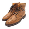 Tricker's トリッカーズ 835473 S180 イングランド製 ウィングチップ レースアップ ブーツ ブラウン系 4.5【中古】