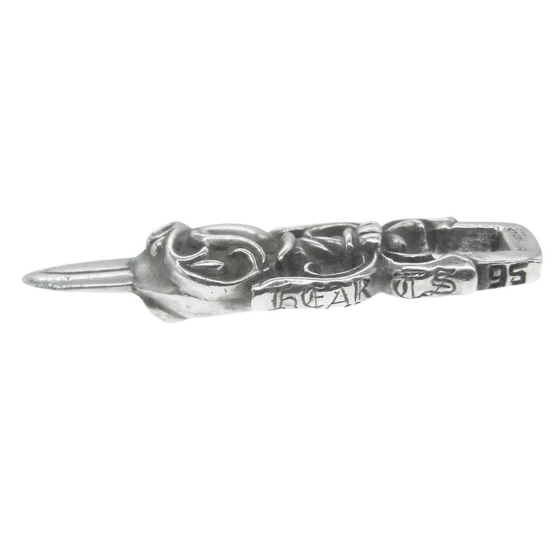 CHROME HEARTS クロムハーツ（原本無） DAGGER HEART ダガーハート ペンダント トップ【中古】