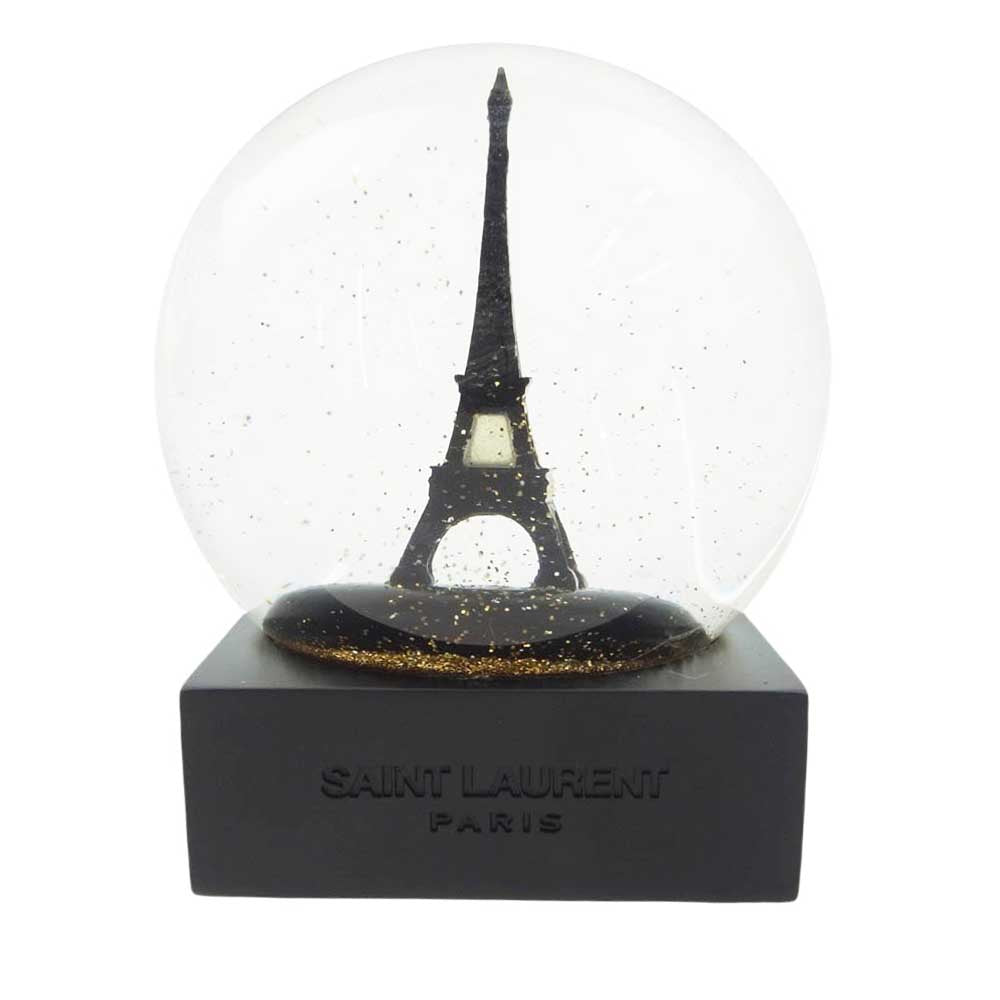 SAINT LAURENT サンローラン 610634 エッフェル塔 スノードーム クリア系【新古品】【未使用】【中古】
