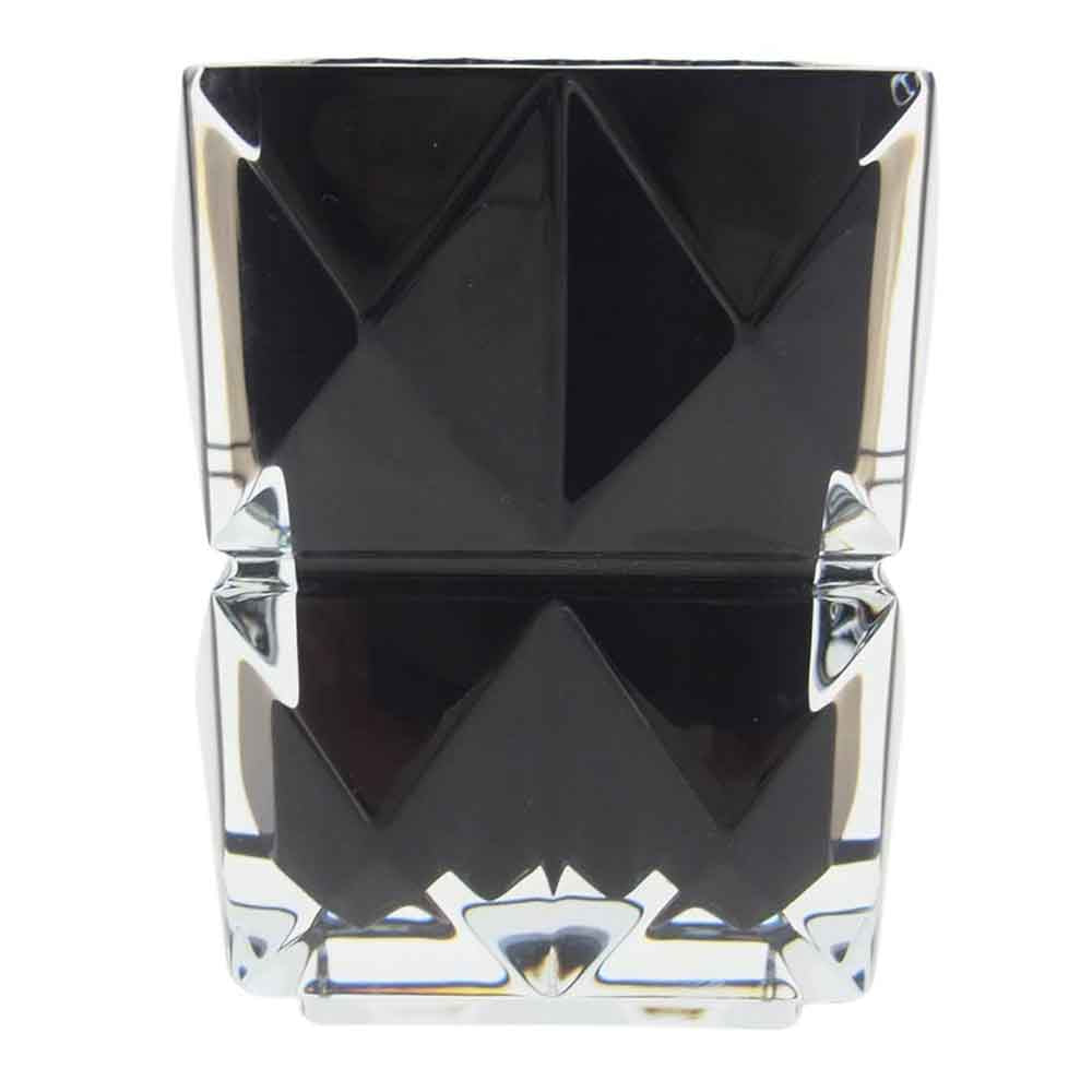 SAINT LAURENT サンローラン 661372 × Baccarat バカラ ルクソール ペンシル ホルダー ブラック クリスタル ブラック系 クリア系【極上美品】【中古】