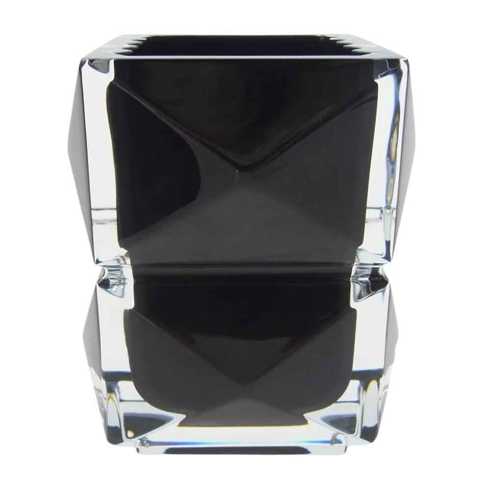 SAINT LAURENT サンローラン 661372 × Baccarat バカラ ルクソール ペンシル ホルダー ブラック クリスタル ブラック系 クリア系【極上美品】【中古】