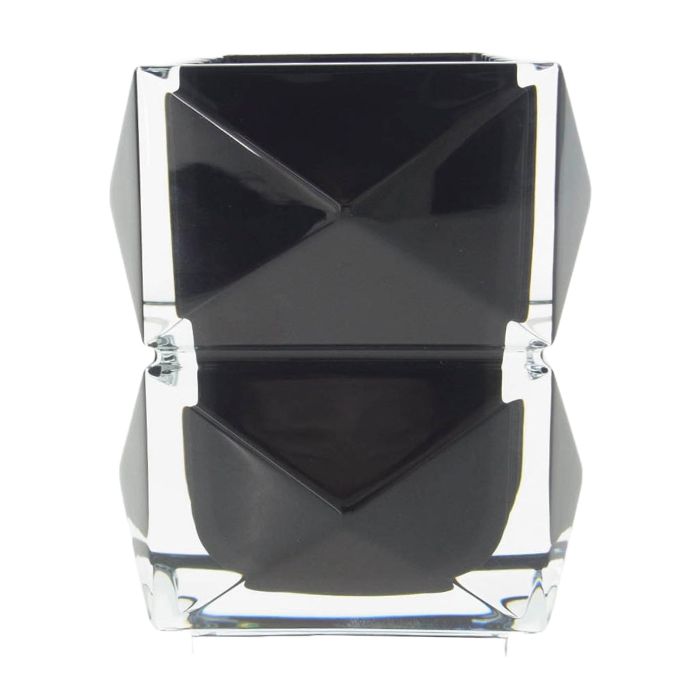 SAINT LAURENT サンローラン 661372 × Baccarat バカラ ルクソール ペンシル ホルダー ブラック クリスタル ブラック系 クリア系【極上美品】【中古】