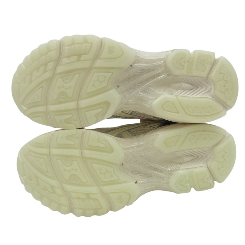 asics アシックス 1203A575-100 Gel-Kayano 14 atmos CREAM WHISPER GREEN ゲルカヤノ アトモス スニーカー シルバー系 オフホワイト系 26.5【新古品】【未使用】【中古】