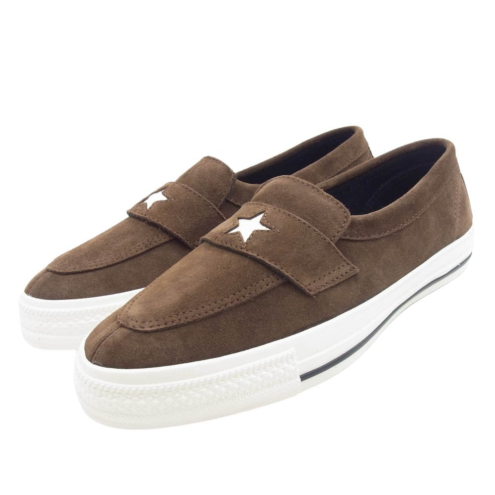 CONVERSE コンバース Addict One Star Loafer アディクト ワンスター ローファー ブラウン系 26.0cm【極上美品】【中古】