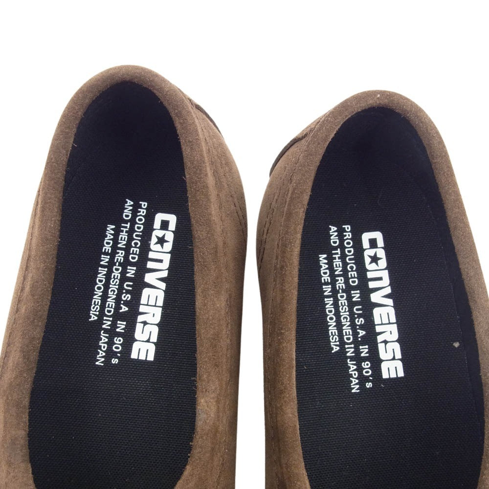 CONVERSE コンバース Addict One Star Loafer アディクト ワンスター ローファー ブラウン系 26.0cm【極上美品】【中古】