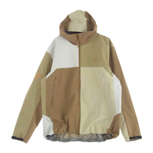 ARC'TERYX アークテリクス X000009269 × BEAMS Beta Jacket Nagomi ビームス 別注 ベータSL ゴアテックス ナイロン シェルジャケット 和み ホワイト系 ベージュ系 XXL【中古】