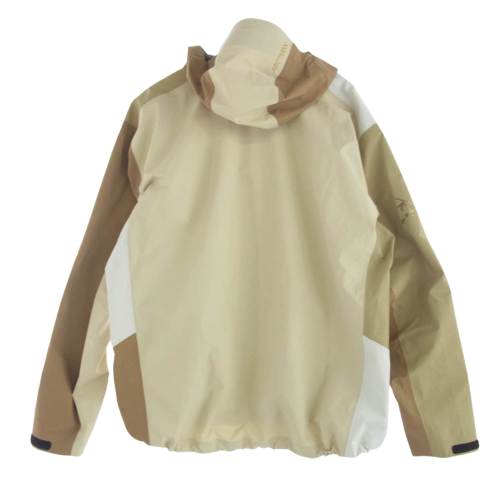 ARC'TERYX アークテリクス X000009269 × BEAMS Beta Jacket Nagomi ビームス 別注 ベータSL ゴアテックス ナイロン シェルジャケット 和み ホワイト系 ベージュ系 XXL【中古】