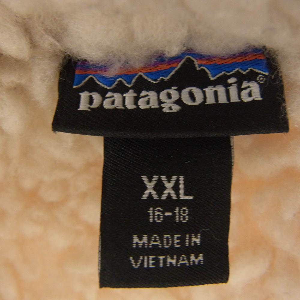patagonia パタゴニア 68460 Kids Infurno Jacket キッズ 子供用 インファーノ ジャケット ベージュ系 XXL 16-18【中古】