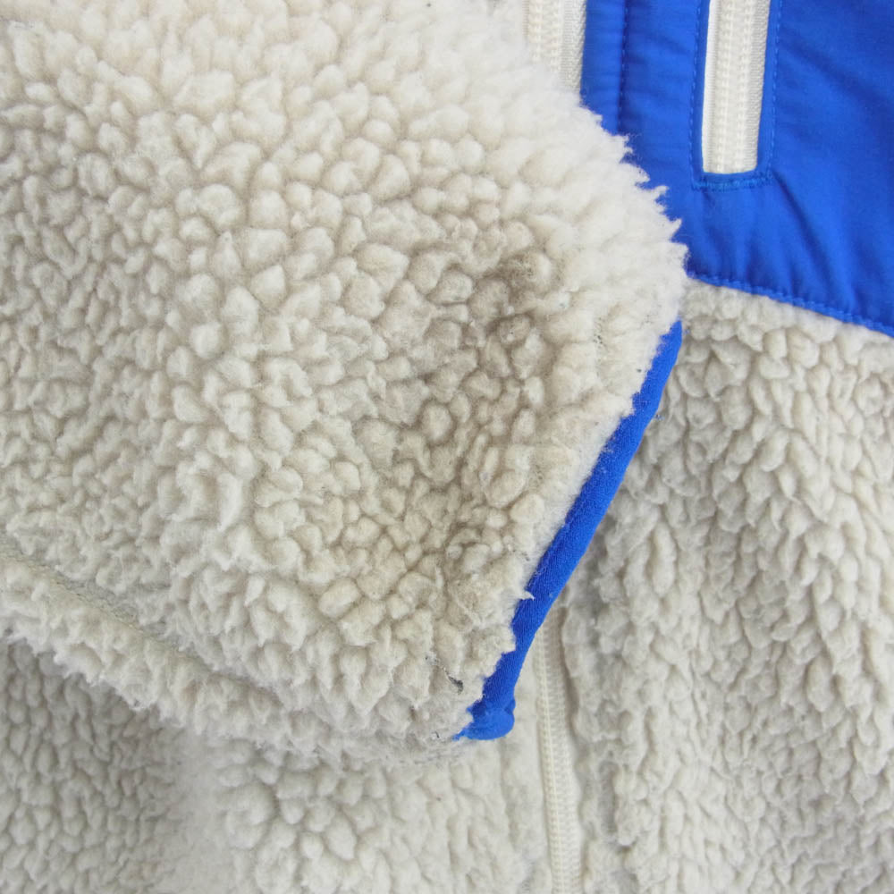 patagonia パタゴニア 17AW 65625FA17 17年製 Kids Retro-X Fleece Jacket キッズ 子供用 レトロエックス フリース ジャケット オフホワイト系 XL 14【中古】