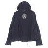 CHROME HEARTS クロムハーツ（原本無） ダガー ジップ ホースシュー バックプリント フルジップ パーカー ネイビー系 M【中古】