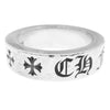 CHROME HEARTS クロムハーツ（原本無） 6mm SPACER FOREVER  スペーサー フォーエバー リング シルバー系 11号【中古】