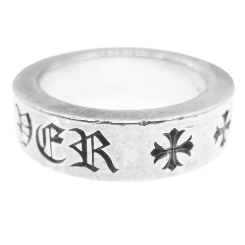 CHROME HEARTS クロムハーツ（原本無） 6mm SPACER FOREVER  スペーサー フォーエバー リング シルバー系 11号【中古】